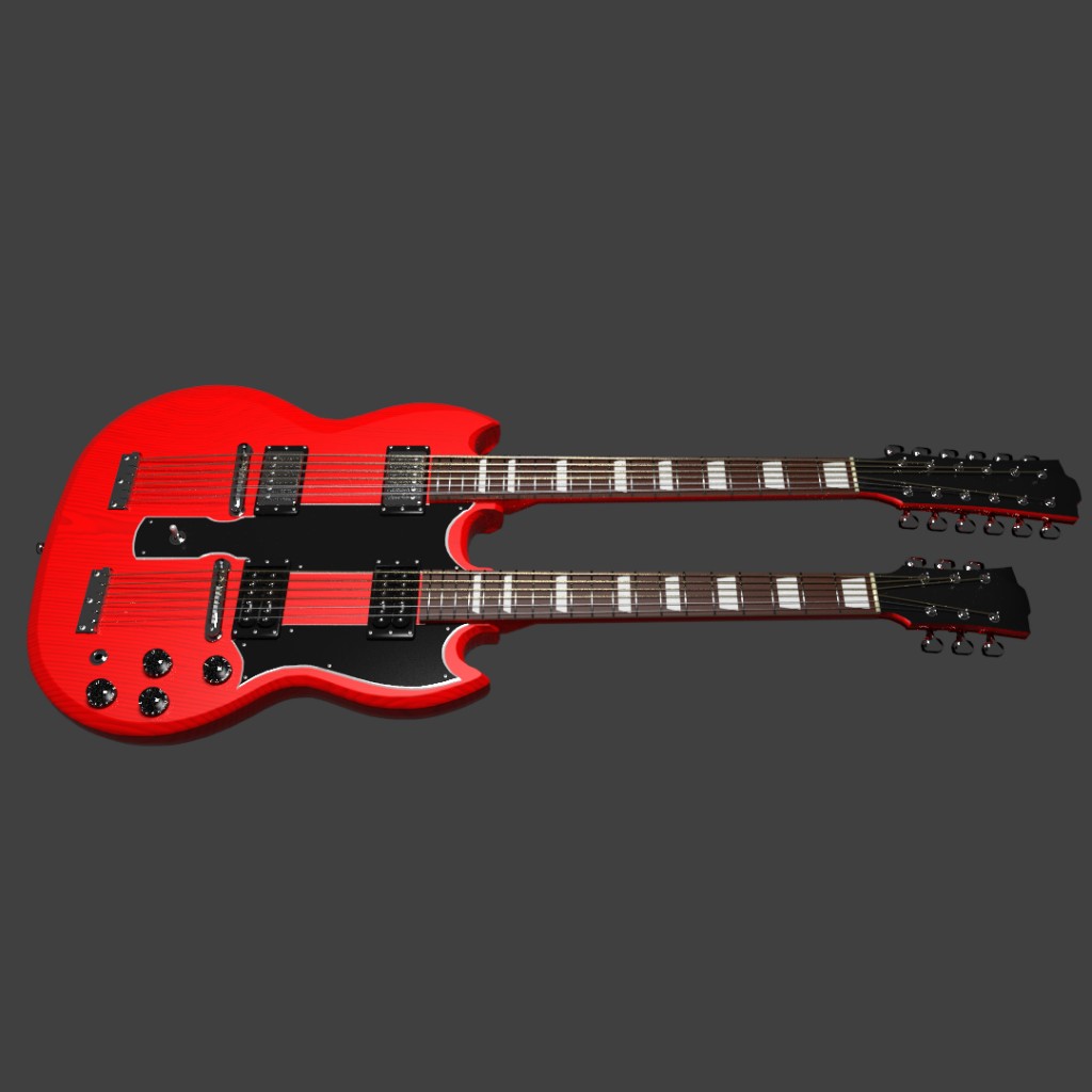 Gibson EDS-1275 Double Neck Electric Guitar preview image 2